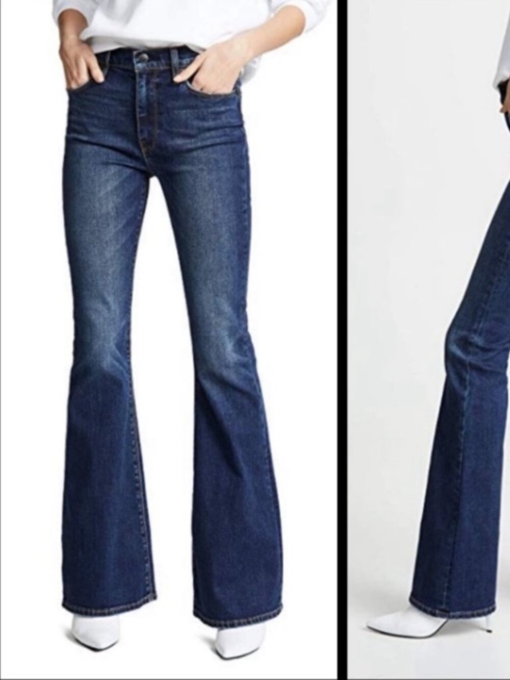 Hudson Holly Dark Wash Flare Jeans Size 29